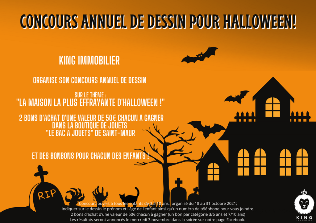 Concours halloween King immobilier