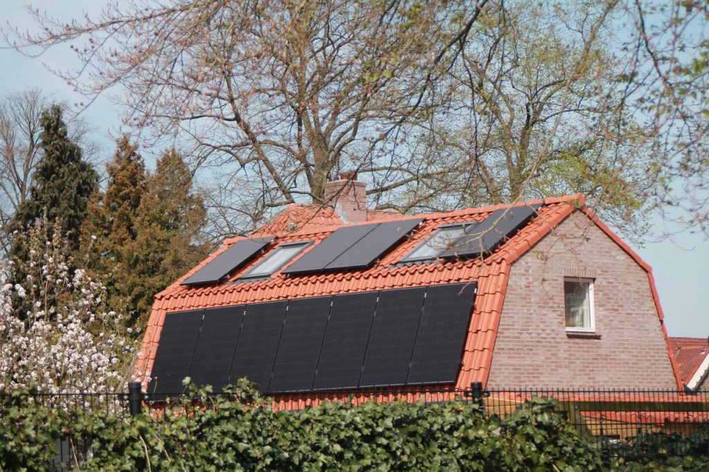 Installation de panneaux solaires