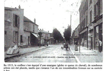 Les Muriers au 69 avenue de Bonneuil début du 20e siècle